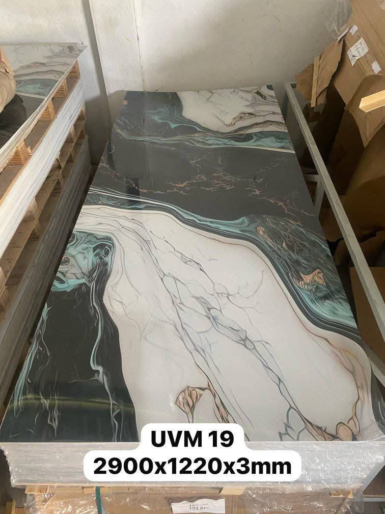 MARMER PVC 122 X 290 CM/ PVC MARMER / DECORASI DINDING