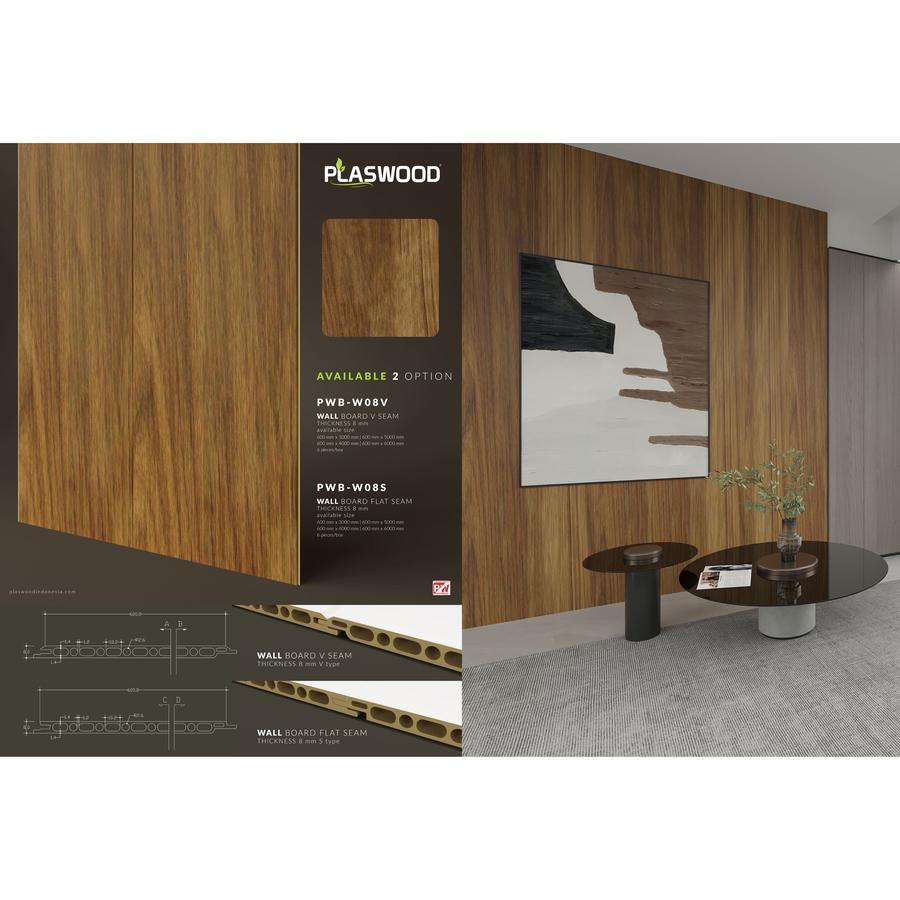 WALLBOARD PALASWOOD Uk 60cm x 3m