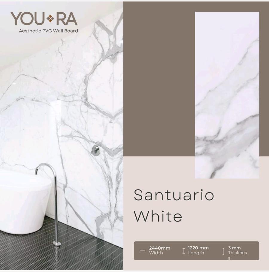 Marmer UV ukuran 1,22x2,44m