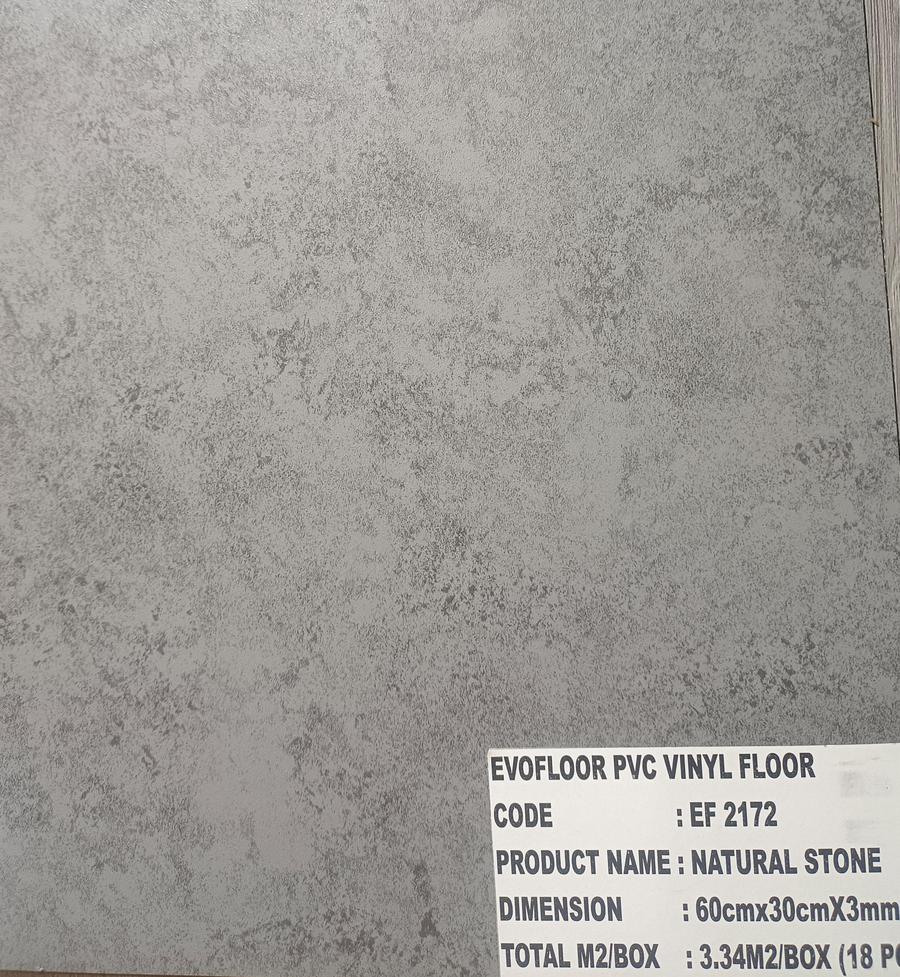 Vinyl EVOFLLOR tebal 3mm 1 dus 3,34m2 Uk (L)15x(P)90cm