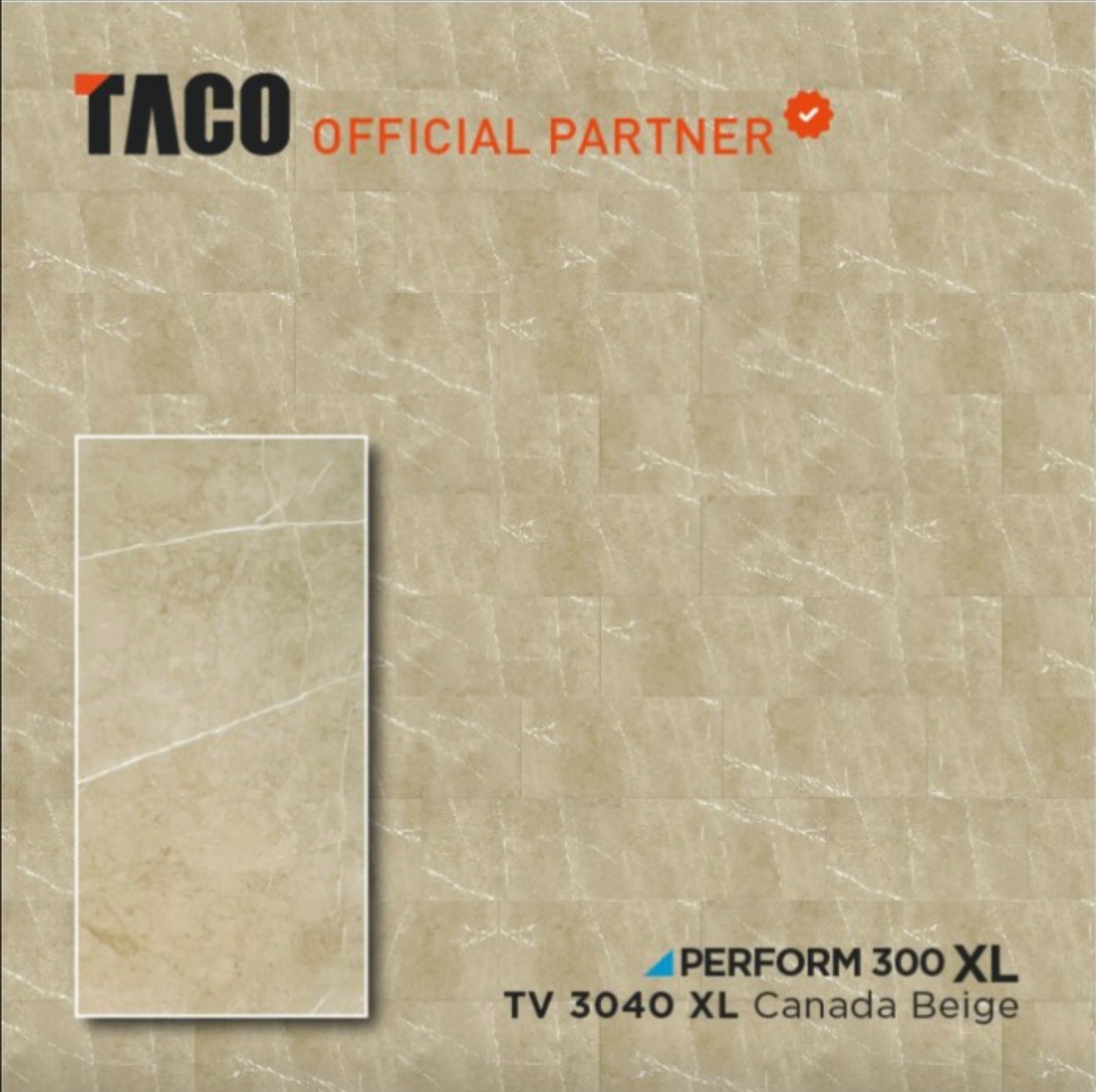 Vinyl TACO XL tebal 3mm 1 dus
